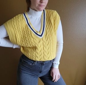 NWOT Oversized Sweater Vest